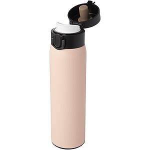 Termoska z recyklované nerezové oceli, 450ml, růžová