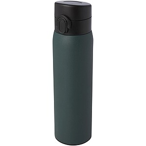 Termoska z recyklované nerezové oceli, 450ml, zelená - ekologické reklamní předměty