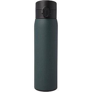 Termoska z recyklované nerezové oceli, 450ml, zelená