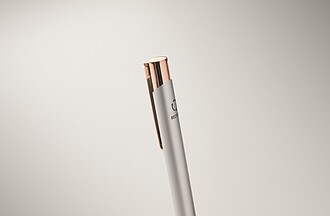 Tlačítková propiska, Stříbrná