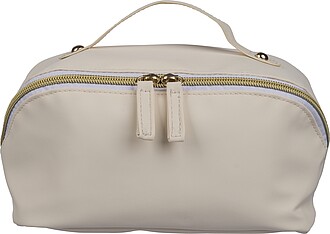 Toaletní taška, béžová - reklamní předměty