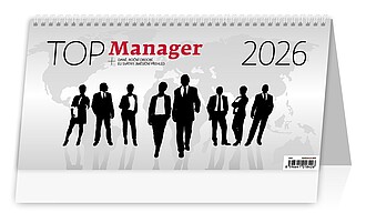 Top Manager 2026, stolní kalendář - reklamní kalendáře