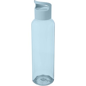 Transparentní láhev na pití, 650ml, jemná modrá