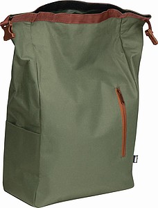 Trendy batoh z RPET, khaki zelený