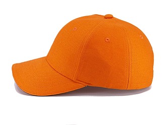 Trendy čepice se sendvičovým kšiltem, oranžová