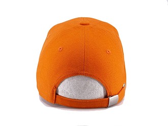Trendy čepice se sendvičovým kšiltem, oranžová