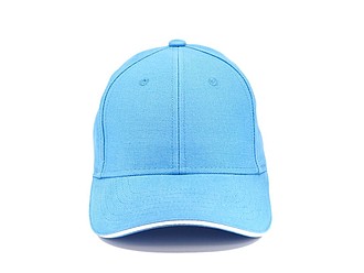 Trendy čepice se sendvičovým kšiltem, světle modrá