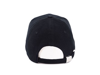 Trendy kšiltovka se sendvičovým kšiltem, černá