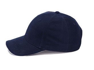 Trendy kšiltovka se sendvičovým kšiltem, námořní modrá