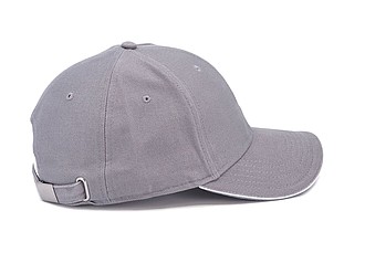 Trendy kšiltovka se sendvičovým kšiltem, tmavě šedá