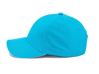 Trendy kšiltovka se sendvičovým kšiltem, tyrkysová