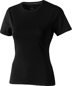 Tričko ELEVATE NANAIMO LADIES T-SHIRT černá M - dámská trička s vlastním potiskem