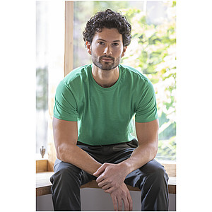 Tričko Heros s krátkým rukávem, unisex, středně zelená, L