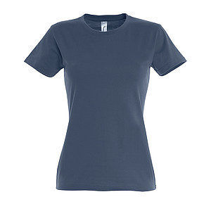 Tričko SOLS IMPERIAL WOMEN, riflová, 3XL