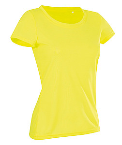 Tričko STEDMAN ACTIVE COTTON TOUCH WOMEN reflexní žlutá L