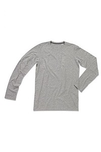 Tričko STEDMAN CLIVE (LONG SLEEVE) tmavě šedý melír M