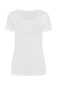 Tričko STEDMAN FINEST COTTON WOMEN bílá L - sportovní trička s vlastním potiskem