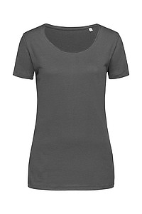Tričko STEDMAN FINEST COTTON WOMEN šedá L