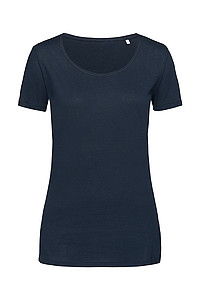 Tričko STEDMAN FINEST COTTON WOMEN tmavě modrá L
