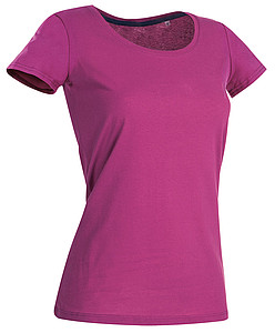 Tričko STEDMAN STARS CLAIRE CREW NECK tmavě růžová S