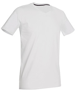 Tričko STEDMAN STARS CLIVE V-NECK bílá L