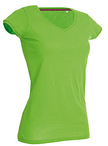 Tričko STEDMAN STARS MEGAN V-NECK světle zelená S