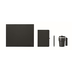 Třídílná dárková sada, černá