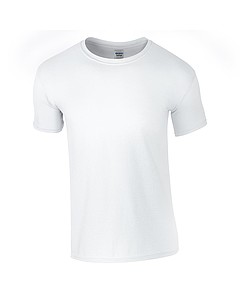 Triko GILDAN SOFTSTYLE ADULT T-SHIRT 144g, bílá, S