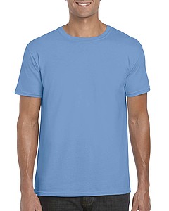 Triko GILDAN SOFTSTYLE ADULT T-SHIRT 153g, jemně modrá, XL