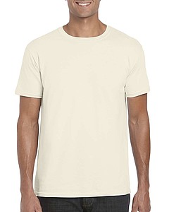 Triko GILDAN SOFTSTYLE ADULT T-SHIRT 153g, krémová, S