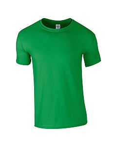 Triko GILDAN SOFTSTYLE ADULT T-SHIRT 153g, středně zelená, S