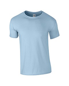 Triko GILDAN SOFTSTYLE ADULT T-SHIRT 153g, světle modrá, S