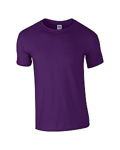 Triko GILDAN SOFTSTYLE ADULT T-SHIRT 153g, tmavě fialová, S