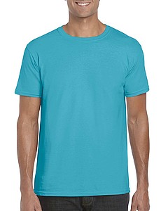 Triko GILDAN SOFTSTYLE ADULT T-SHIRT 153g, tyrkysová, S