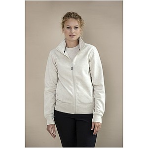 Unisex celorozepínací svetr z recyklované bavlny i polyesteru, ELEVATE GALENA, navy, vel. XXS
