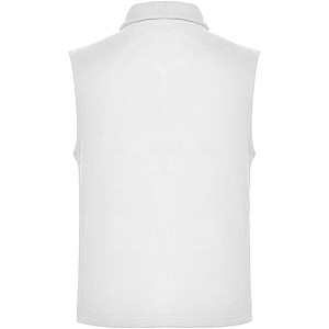 Unisex fleecová vesta, ROLY BELLAGIO, bílá, vel. L