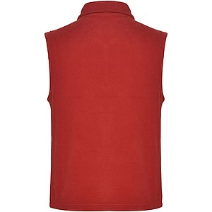 Unisex fleecová vesta, ROLY BELLAGIO, červená, vel. 2XL