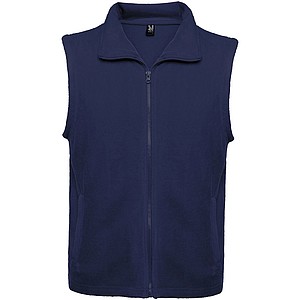 Unisex fleecová vesta, ROLY BELLAGIO, navy, vel. S