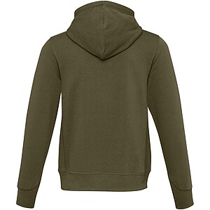 Unisex mikina Elevate Laguna, velikost L, vojenská zelená - khaki