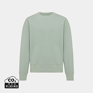 Unisex mikina IQONIQ Kruger relaxed fit, velikost 3XL, světle zelená