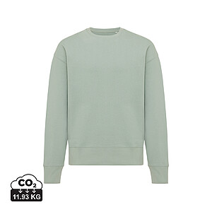 Unisex mikina IQONIQ Kruger relaxed fit, velikost 3XL, světle zelená