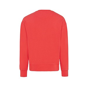 Unisex mikina Iqoniq Kruger z recyklované bavlny, červená, XXS