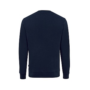 Unisex mikina Iqoniq Zion z recyklované bavlny, námořní modrá, M
