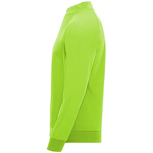 Unisex mikina Roly Epiro, fluorescenční zelená, velikost XL