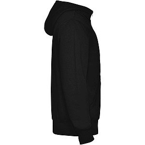 Unisex mikina s kapucí,ROLY MONTBLANC, černá, vel. XL