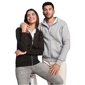 Unisex mikina s kapucí,ROLY MONTBLANC, červená, vel. S