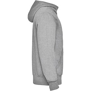 Unisex mikina s kapucí,ROLY MONTBLANC, světle šedý melír, vel. L