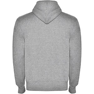 Unisex mikina s kapucí,ROLY MONTBLANC, světle šedý melír, vel. XL