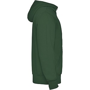 Unisex mikina s kapucí,ROLY MONTBLANC, tmavě zelená, vel. S