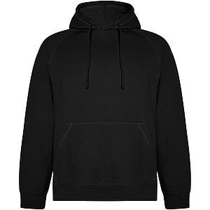Unisex mikina s kapucí,ROLY VINSON, černá, vel. L - potisk mikin